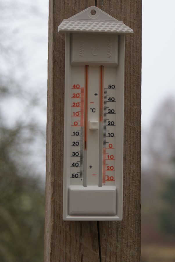Minimum - Maximum Thermometer Gärtner drinnen und draussen