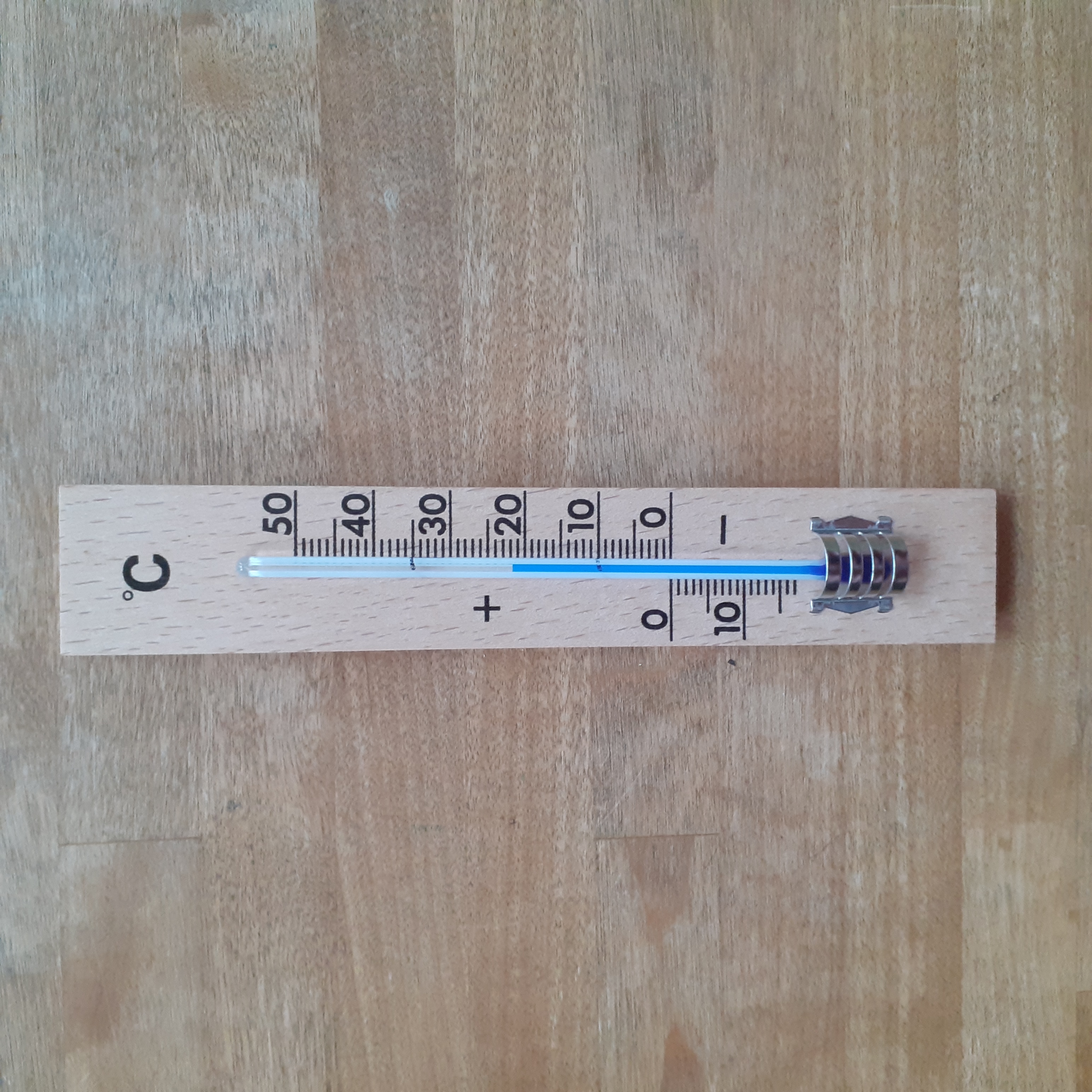 Innen-Thermometer Massivholz Buche von TFA