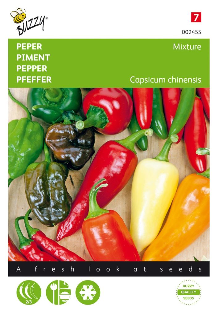 Chili Mischung Samen – Habanero Chocolate, Cayenne, Papecchia, Caloro & Serrano, Capsicum annuum Chili Mischung Samen – Habanero Chocolate, Cayenne, Papecchia, Caloro & Serrano, Capsicum annuum