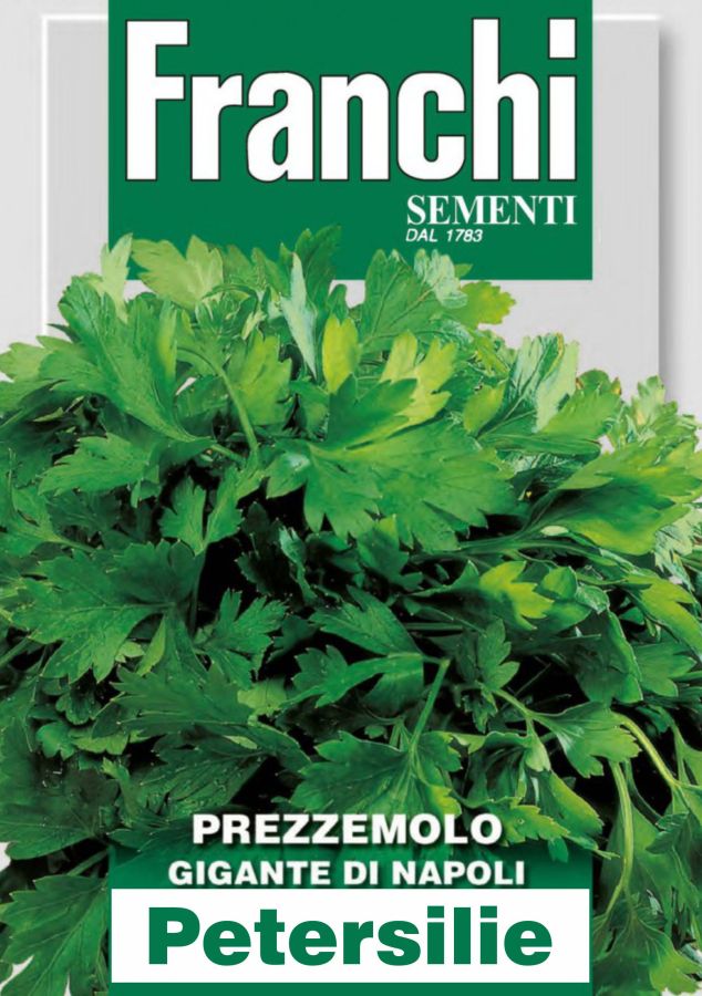 Petersilie Samen Gigante Di Napoli, Petroselinum crispum, Franchi Sementi