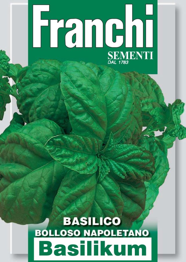 Franchi sementi, Samentüte Basilikum Samen Bolloso Napoletano Franchi sementi