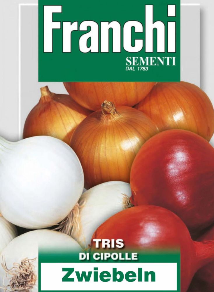 Zwiebel Mischung Tris Di Cipolle, feine italienische Zwiebelsame